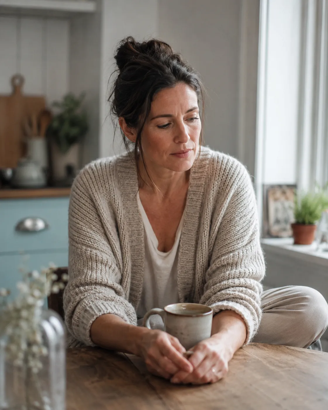 The capable woman who carries more than she shows