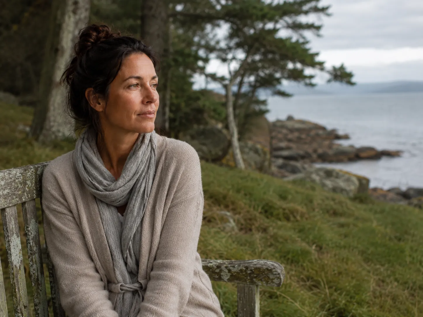 A woman in midlife, fully herself